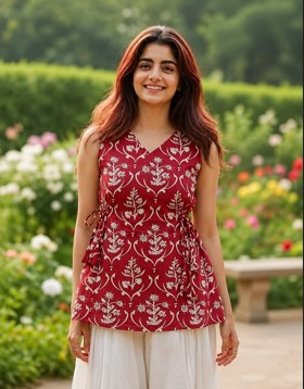 Printed kurti image